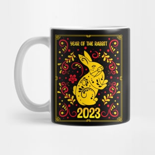 Good Luck Zodiac Happy Chinese New Year of the Rabbit 2023 Mug